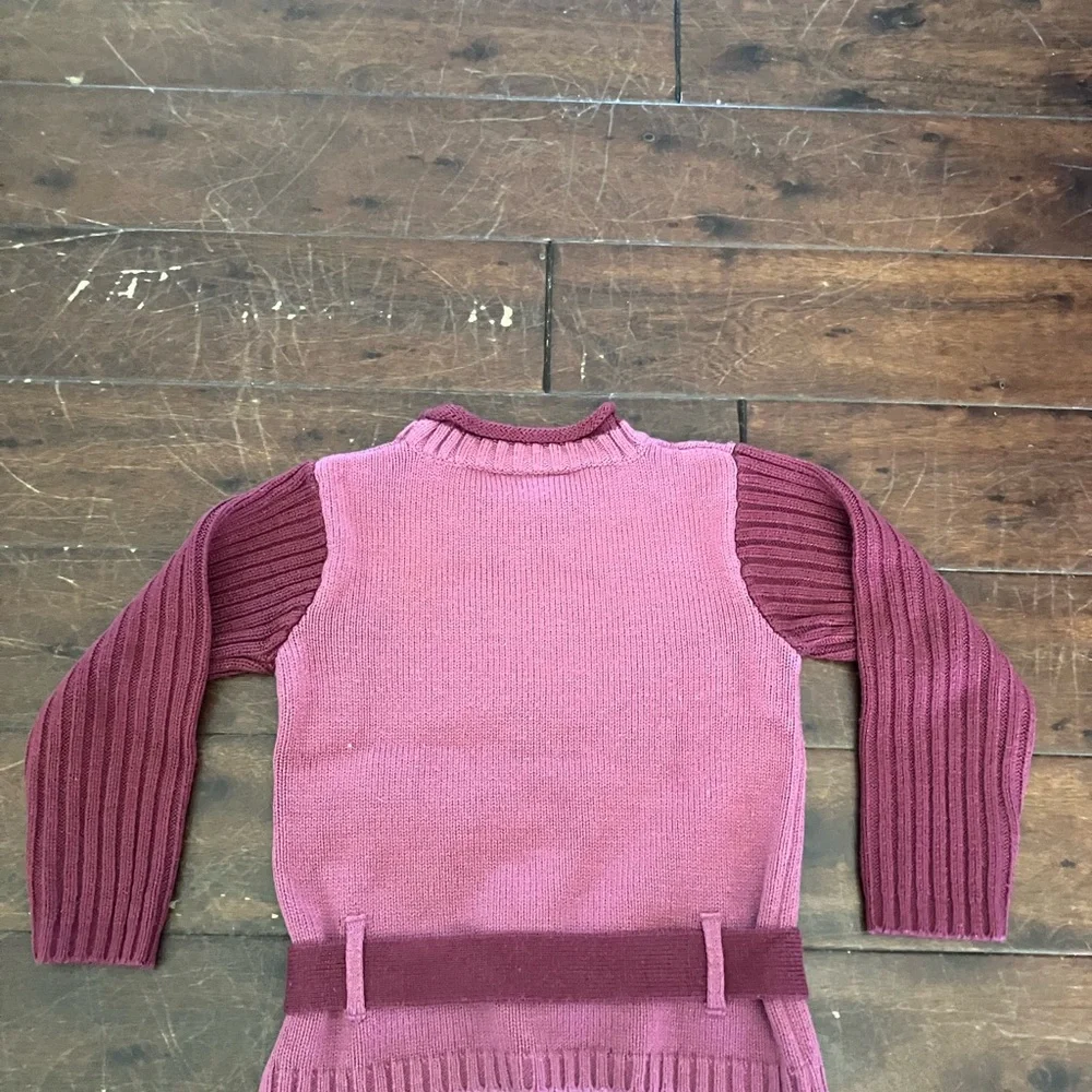2007 Y2K Strawberry Shortcake Sweet Shower Umbrella Sweater with built in belt